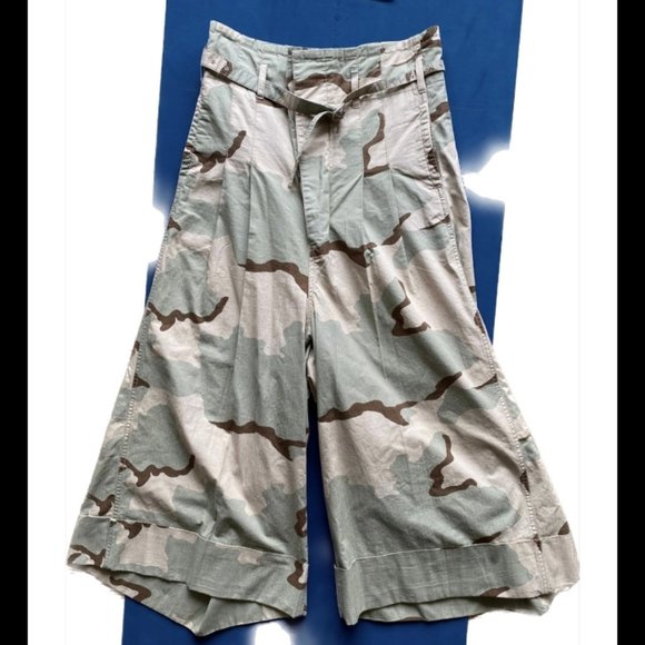 Junya 2006 S/S Ripstop Camo Crop Pants - Picture 1 of 5
